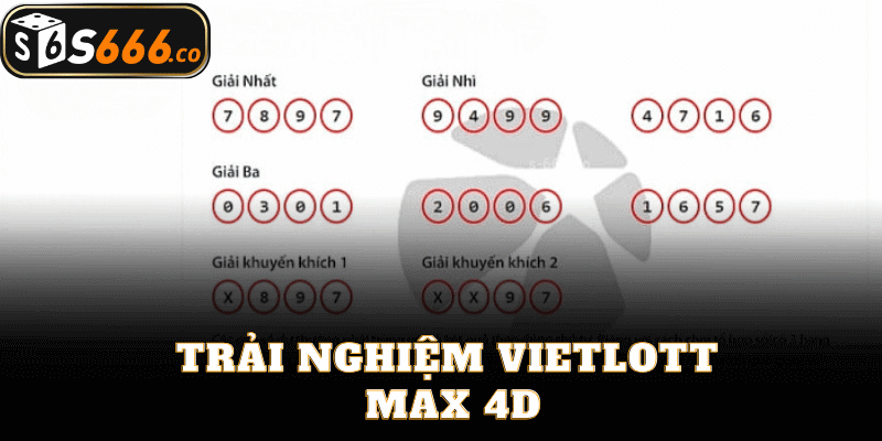 Trải Nghiệm Vietlott Max 4D